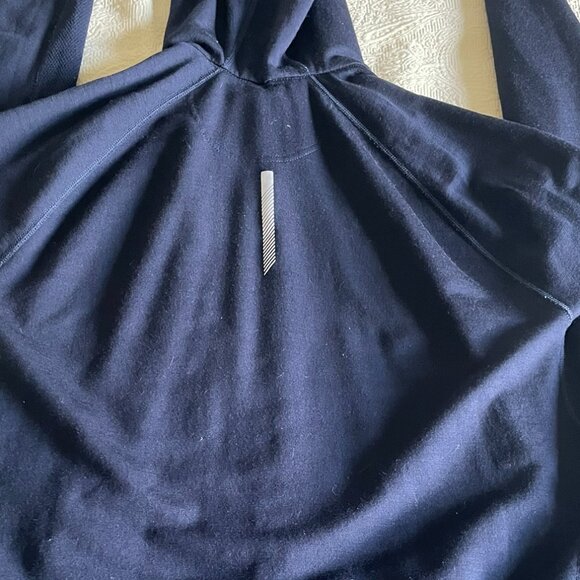 Icebreaker Merino Wool Men's XL Blue Hoodie - Picture 2 of 7